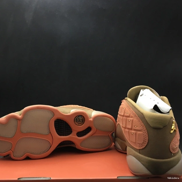 Rep TBkick Sepia Air Jordan Blush x CLOT Canteen-Terra Low AT3102-200 Stone 13 0713